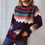 Christmas Tree Pattern Knitting Sweater