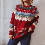 Christmas Tree Pattern Knitting Sweater