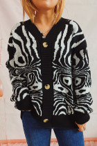 Front Open Button UP Knitting Cardigan