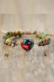 Heart Shape Colorful Bracelet