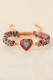 Heart Shape Colorful Bracelet
