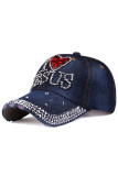 I Love Jesus Crystal Baseball Hat