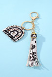 Rainbow Mama Tassle Keychain