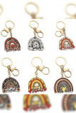 Rainbow Sports Keychain MOQ 5PCS