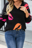 Valentine's Day Lips Knitting Sweater