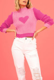 Knitting Heart Valentine Sweater