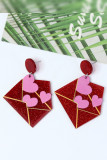 Hearts from Envelope Earrings MOQ 5pcs