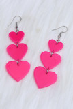 Triple Layer Hearts Earrings MOQ 5pcs