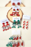 Christmas Design Earrings MOQ 5PCS