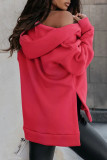 Plain Open Zipper Hoodies