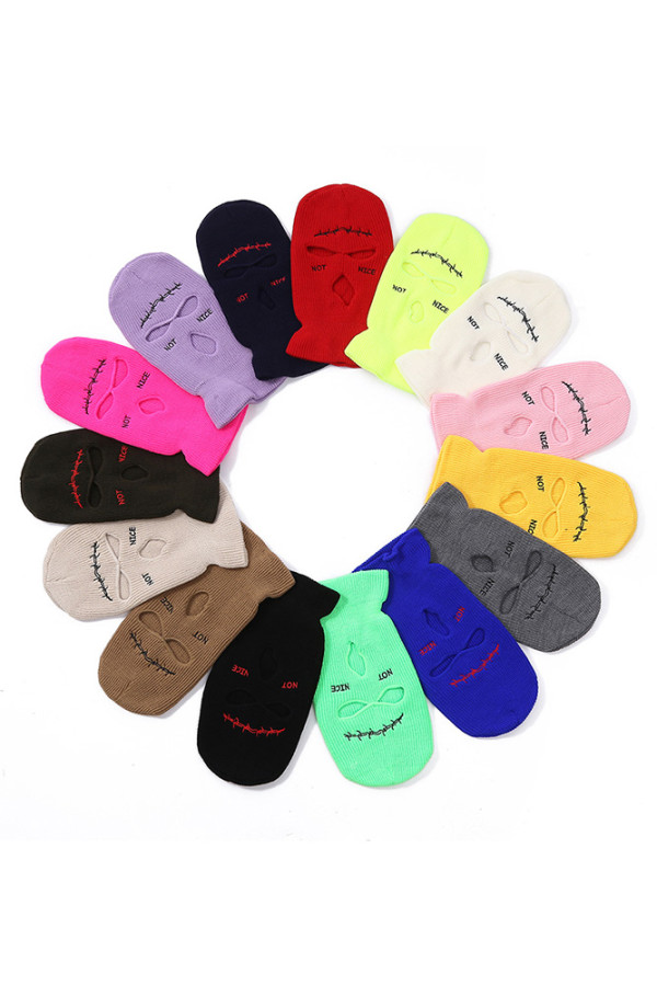 Plain Full Cover Knit Hat MOQ 3pcs