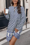 Vintage Printing MIni Dress