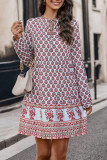 Vintage Printing MIni Dress