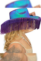 Neon Tassels Jazz Hat MOQ 3pcs