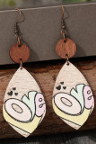 Love Wooden Earrings MOQ 5pcs