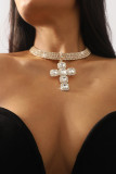 Diamond Stone Chocker MOQ 5pcs