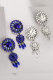 Big Diamond Stone Earrings MOQ 5pcs
