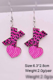 Valentine's Day Wooden Earrings