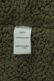 Green Corduroy Ribbed Shell Fleece Lining Jacket