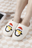 Penguin Knit Plush Slipper