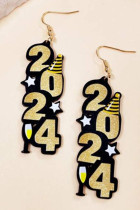 2024 Golden Glitter Earrings
