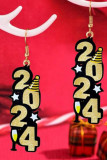 2024 Golden Glitter Earrings