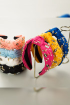 American Football Design Crystal Hair Band