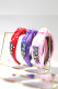 Peace Embroidery Patchwork Head Band MOQ 3pcs