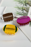 American Football Design Hair Clips