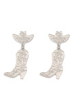 Western Boots Earrings MOQ 5pcs