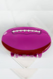 American Football Design Hair Clips
