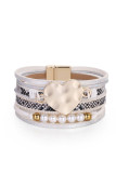 Bohemian Heart Pendant Bracelet MOQ 5pcs