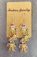 Christmas Snowman Earrings