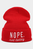 Not Today Beanie Hat