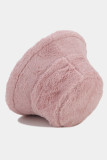 Heart Patchwork Fleece Hat MOQ 3pcs