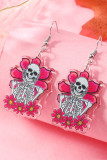 Darkness Heart and Skeleton Earrings MOQ 5pcs