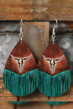 Western Bull Skull Earrings
