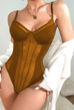 Plain Sheer Mesh Babodoll