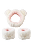 3pcs Set Washing Fleece Hair Band