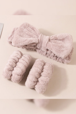 3pcs Set Washing Fleece Hair Band