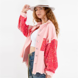 Colorful Sequin Glitter Jacket