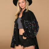 Colorful Sequin Glitter Jacket
