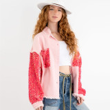 Colorful Sequin Glitter Jacket