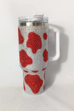 Spot Pattern Diamond 40oz Thermos Cup MOQ 3pcs