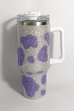 Spot Pattern Diamond 40oz Thermos Cup MOQ 3pcs