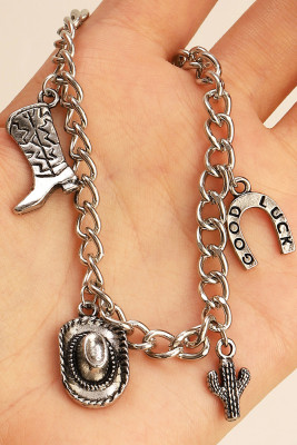Boho Cowgirl Pendant Bracelet MOQ 5pcs