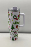 Christmas Grinch Stainless Steel Thermos Cup 40oz MOQ 3pcs