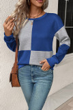 Colorblock Pullover Sweatshirt
