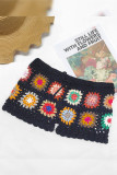 Crochet Flower Knit Shorts
