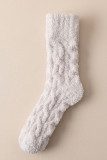 Plain Woolen Knit Socks For Man MOQ 5pcs